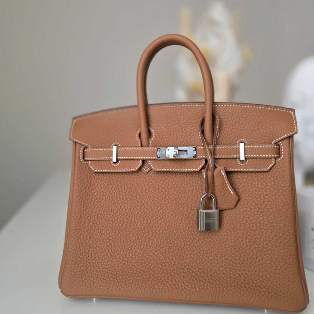 Birkin 25 gold phw